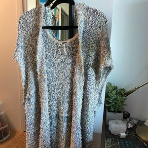 Free People Knitted Duster, floor length